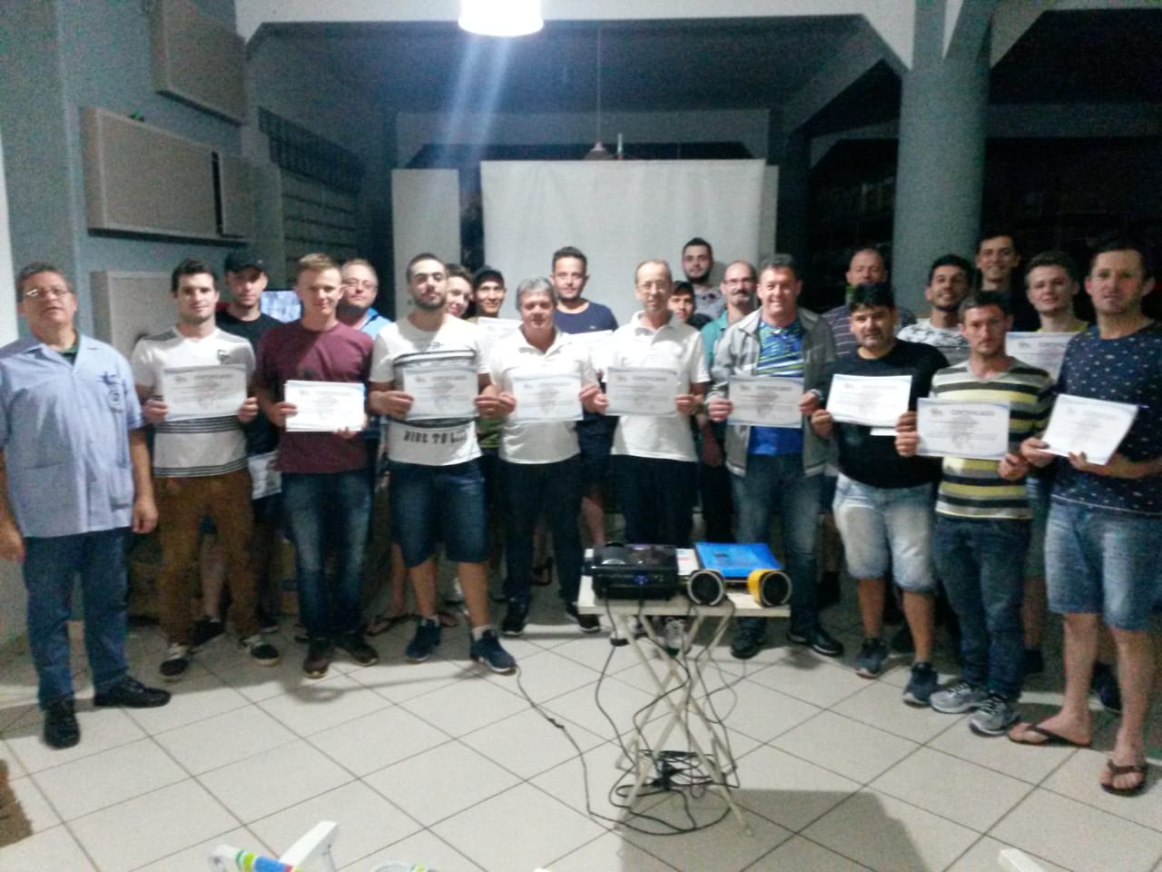 Realizado dias 12,13,19 e 20 de Novembro 